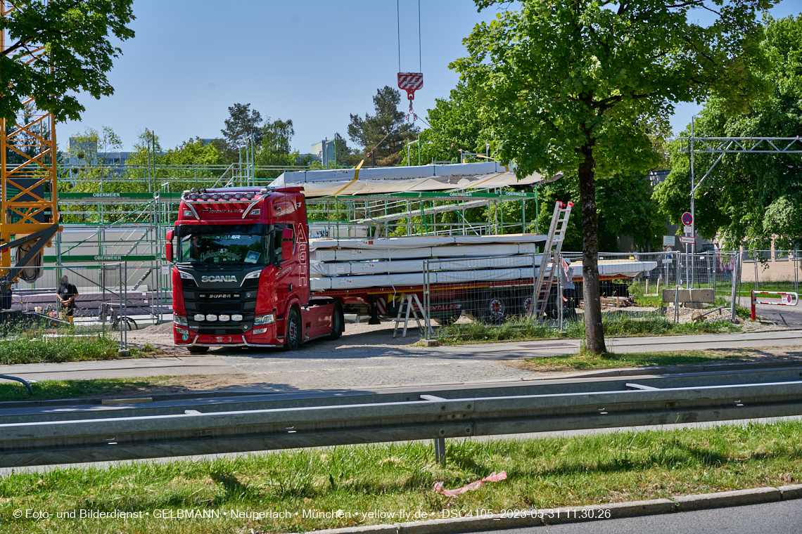 31.05.2023 - Wände für das Haus für Kinder in Neuperlach in München